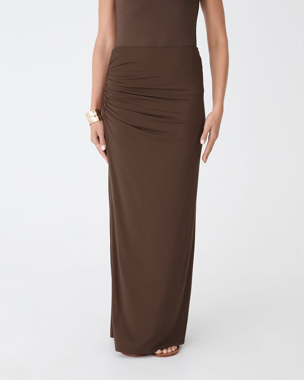 Kirsty Bamboo Ruched Skirt
