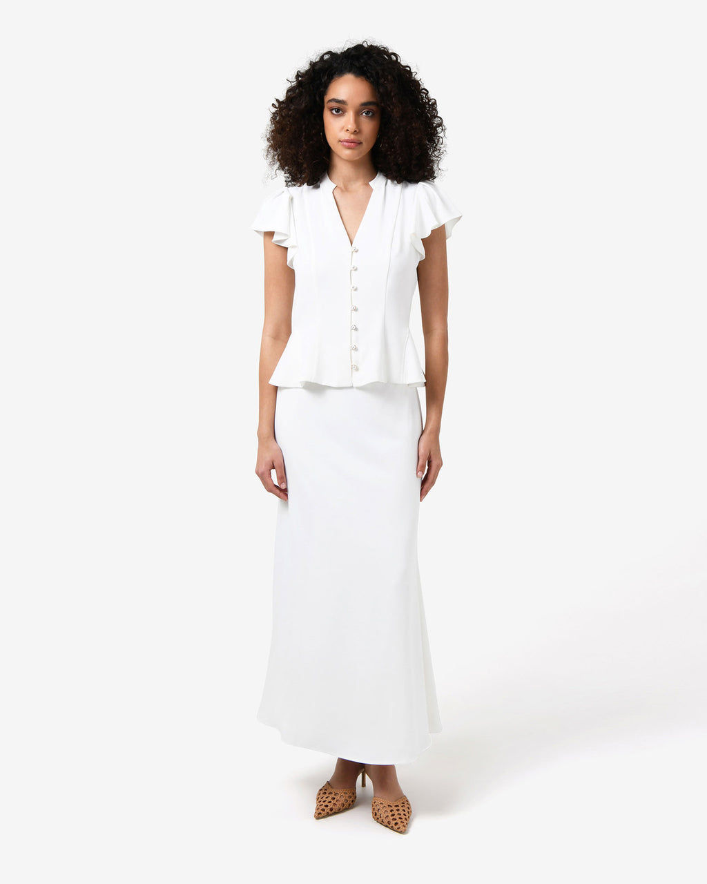 Carissa Flared Maxi Skirt