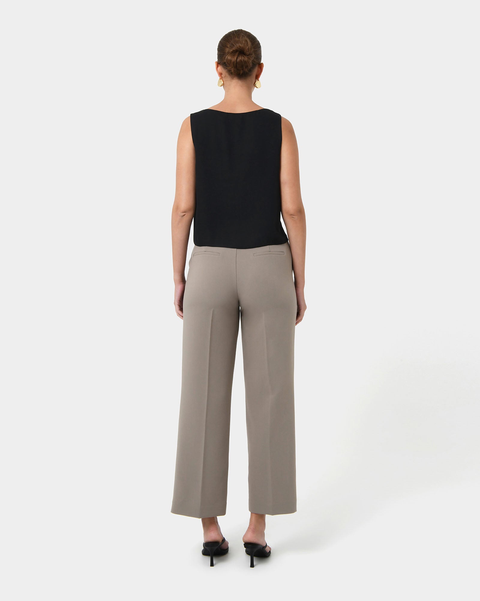 Blair V-neck Crop Top