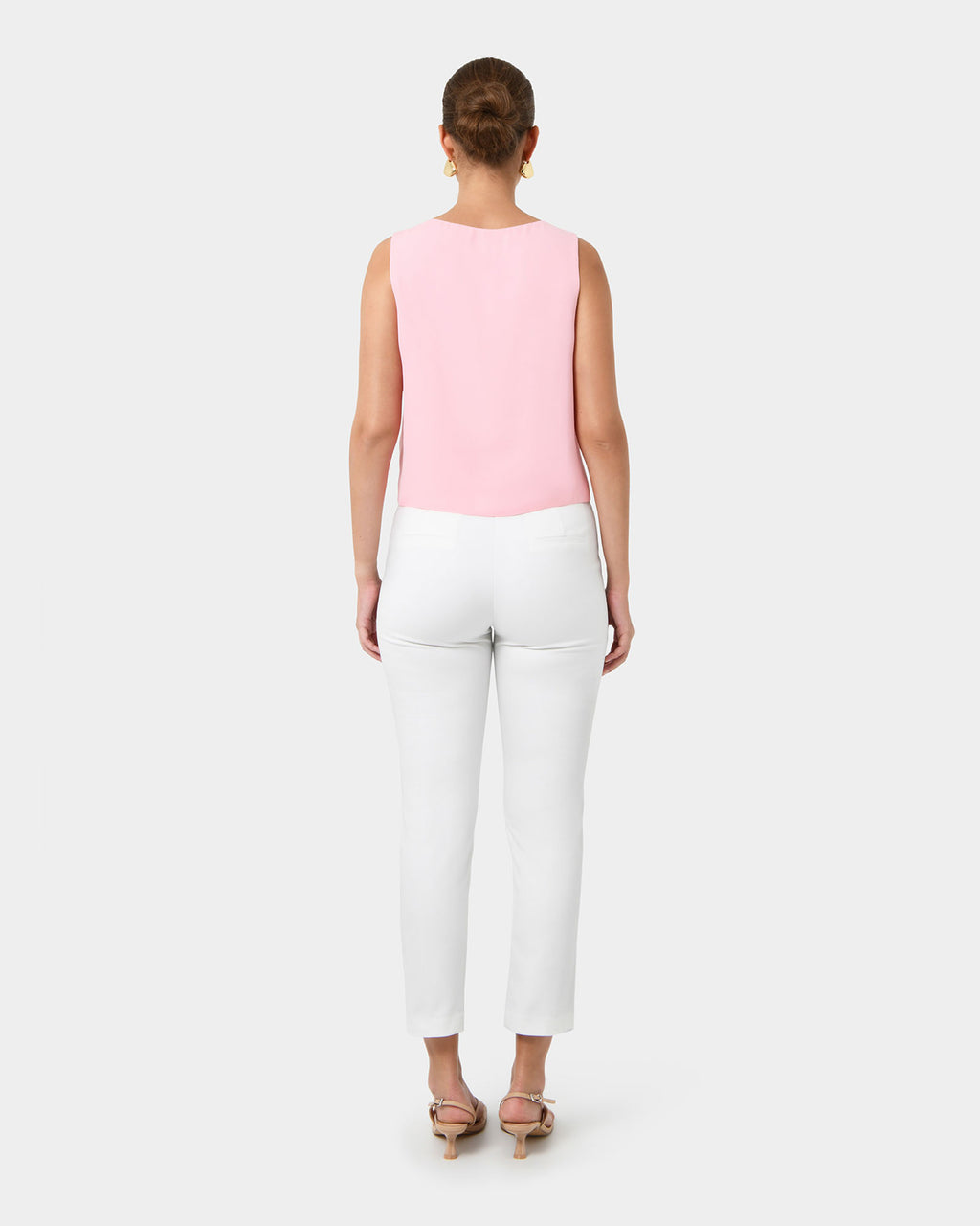 Blair V-neck Crop Top