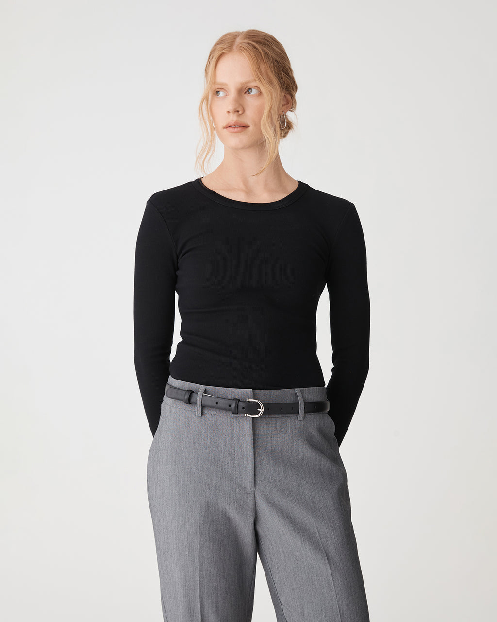 Devon Long Sleeve Rib Tee