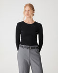 Devon Long Sleeve Rib Tee
