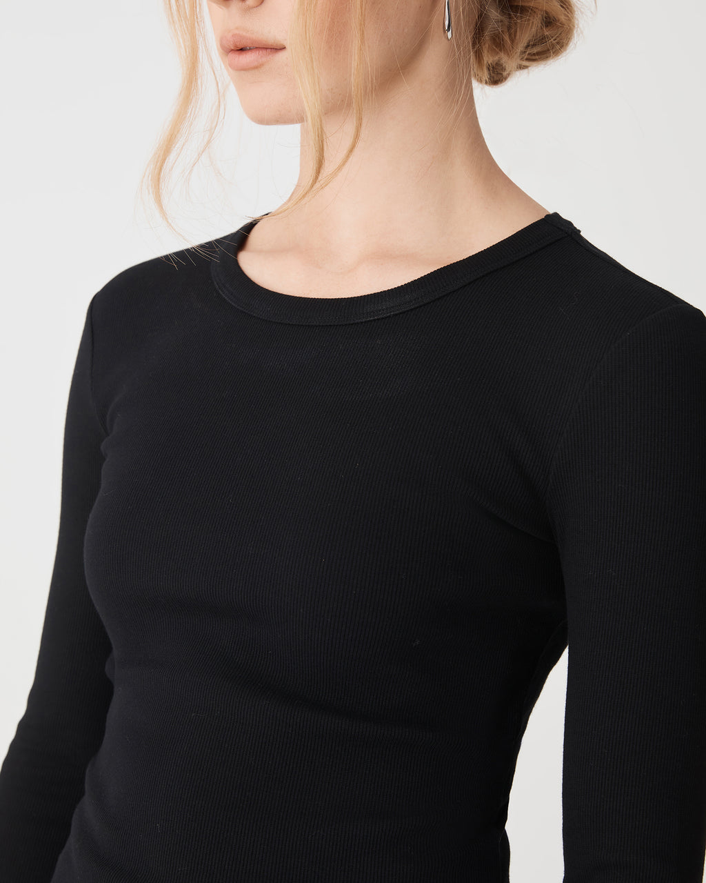 Devon Long Sleeve Rib Tee