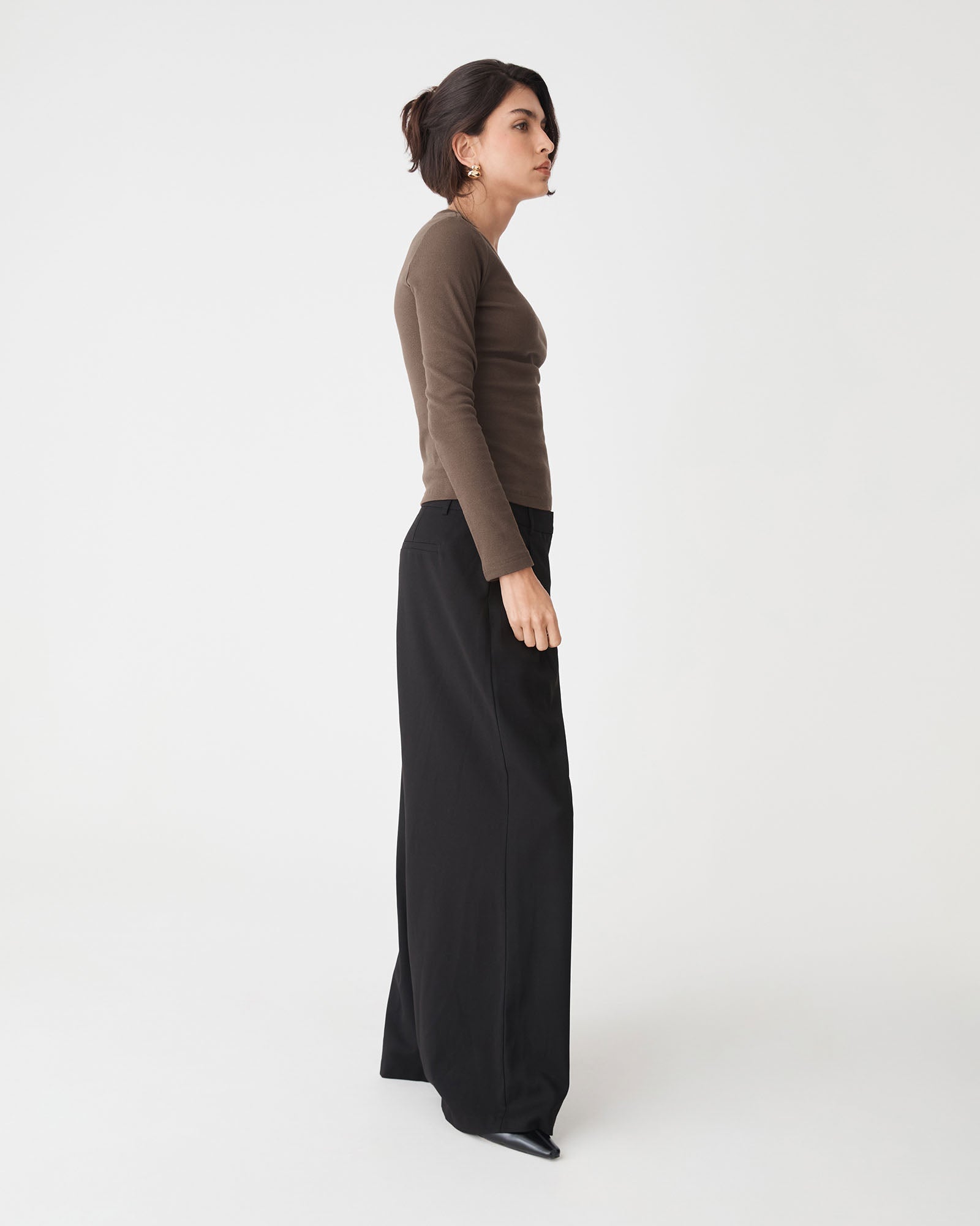 Devon Long Sleeve Rib Tee