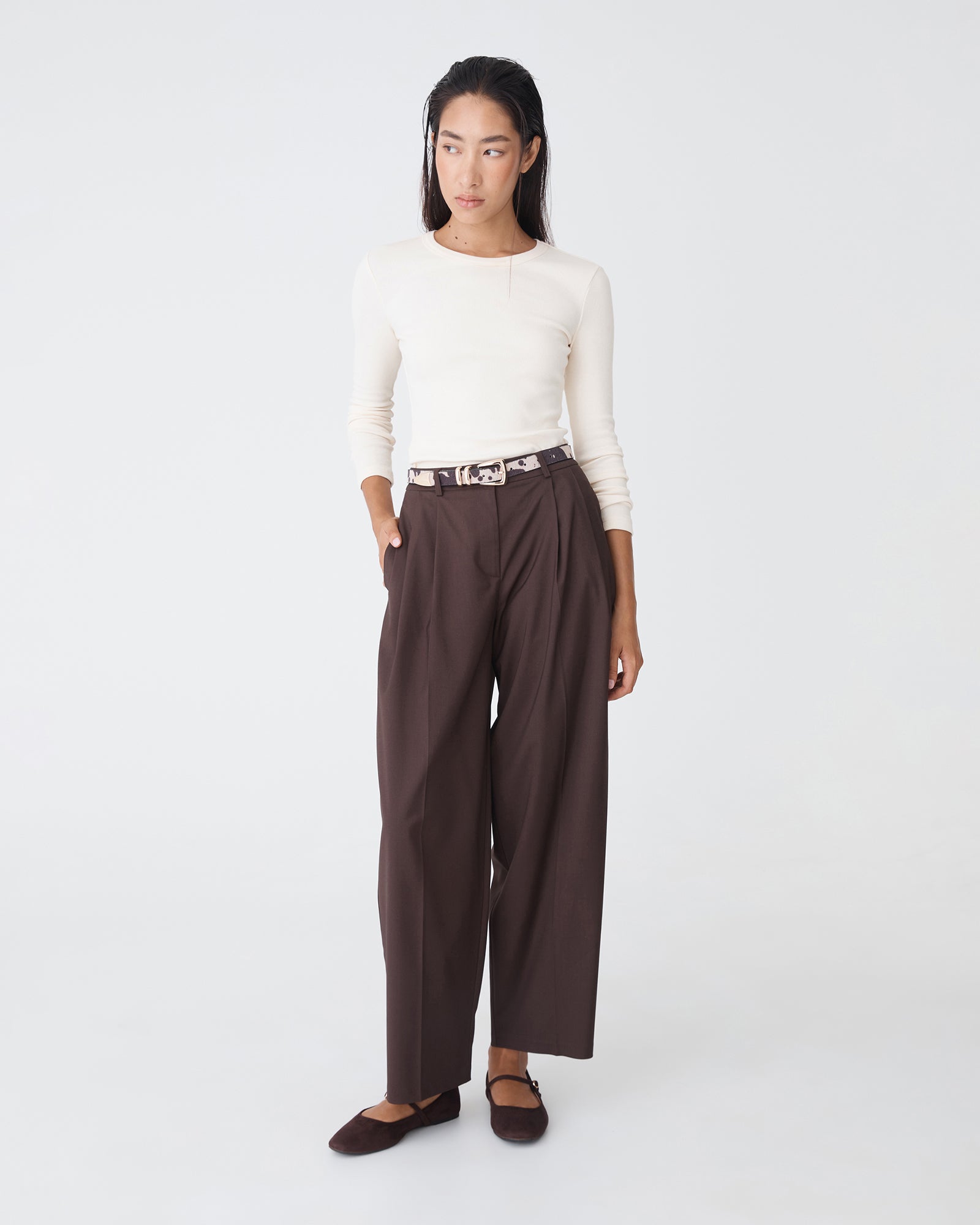 Devon Long Sleeve Rib Tee