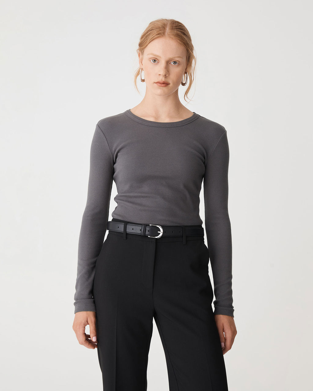 Devon Long Sleeve Rib Tee