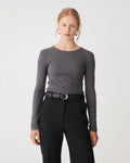 Devon Long Sleeve Rib Tee