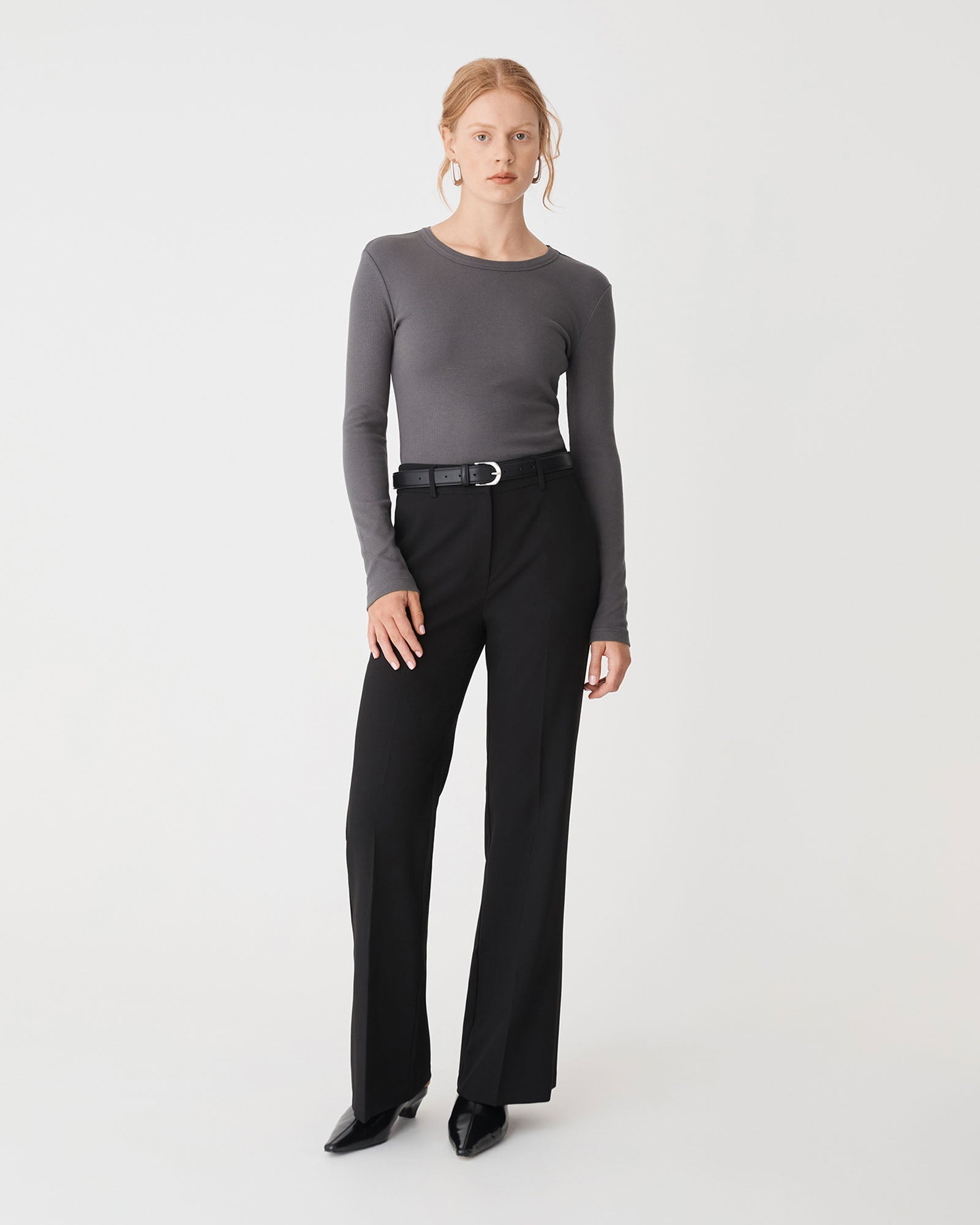 Devon Long Sleeve Rib Tee
