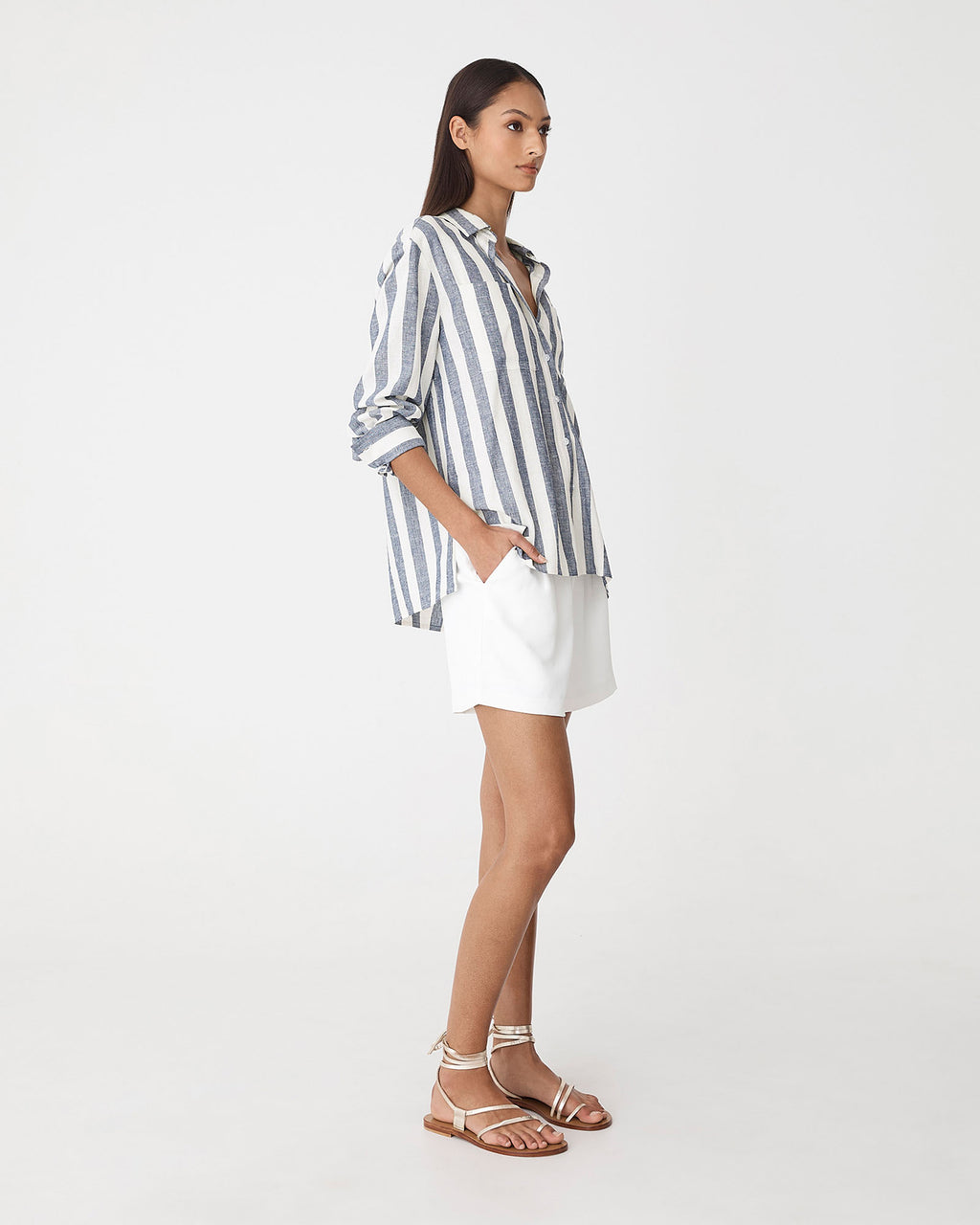 Ikaria Linen Blend Shirt