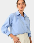 Baire Pleated Crop Shirt