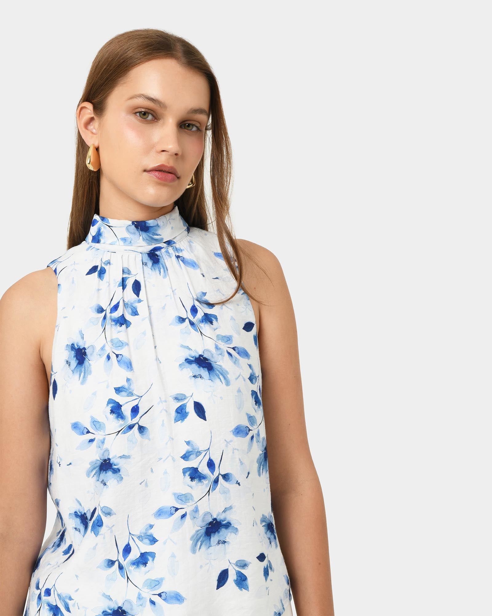 Tessie Halter Tie Top