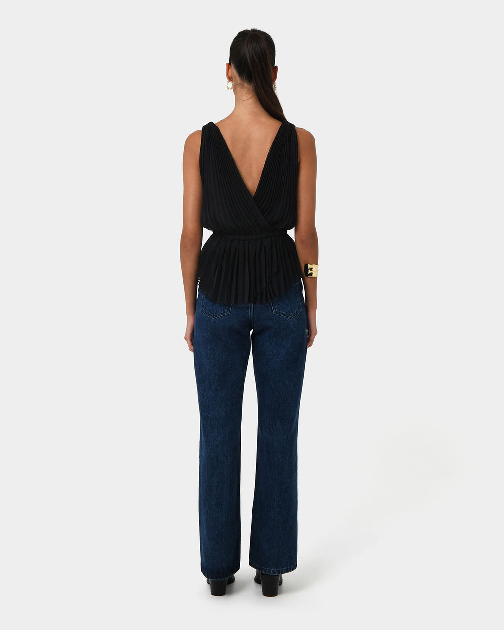 Arina Pleated Top