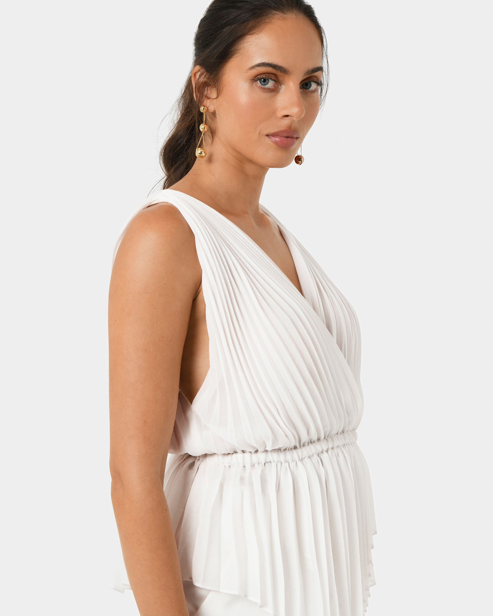 Arina Pleated Top