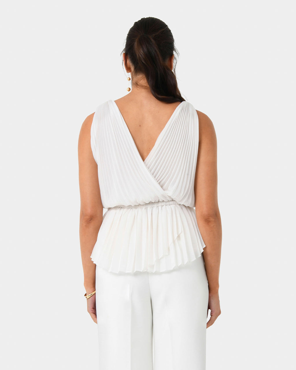 Arina Pleated Top