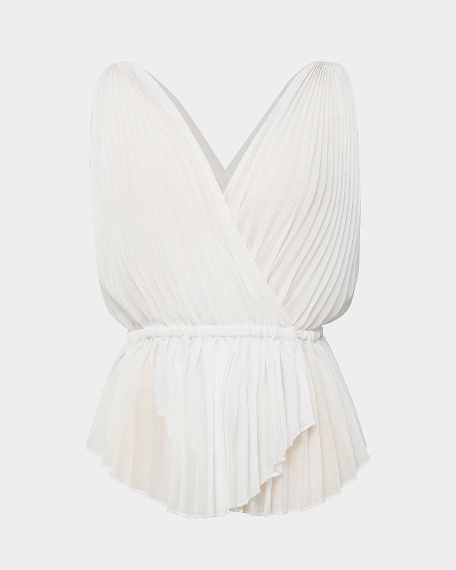 Arina Pleated Top