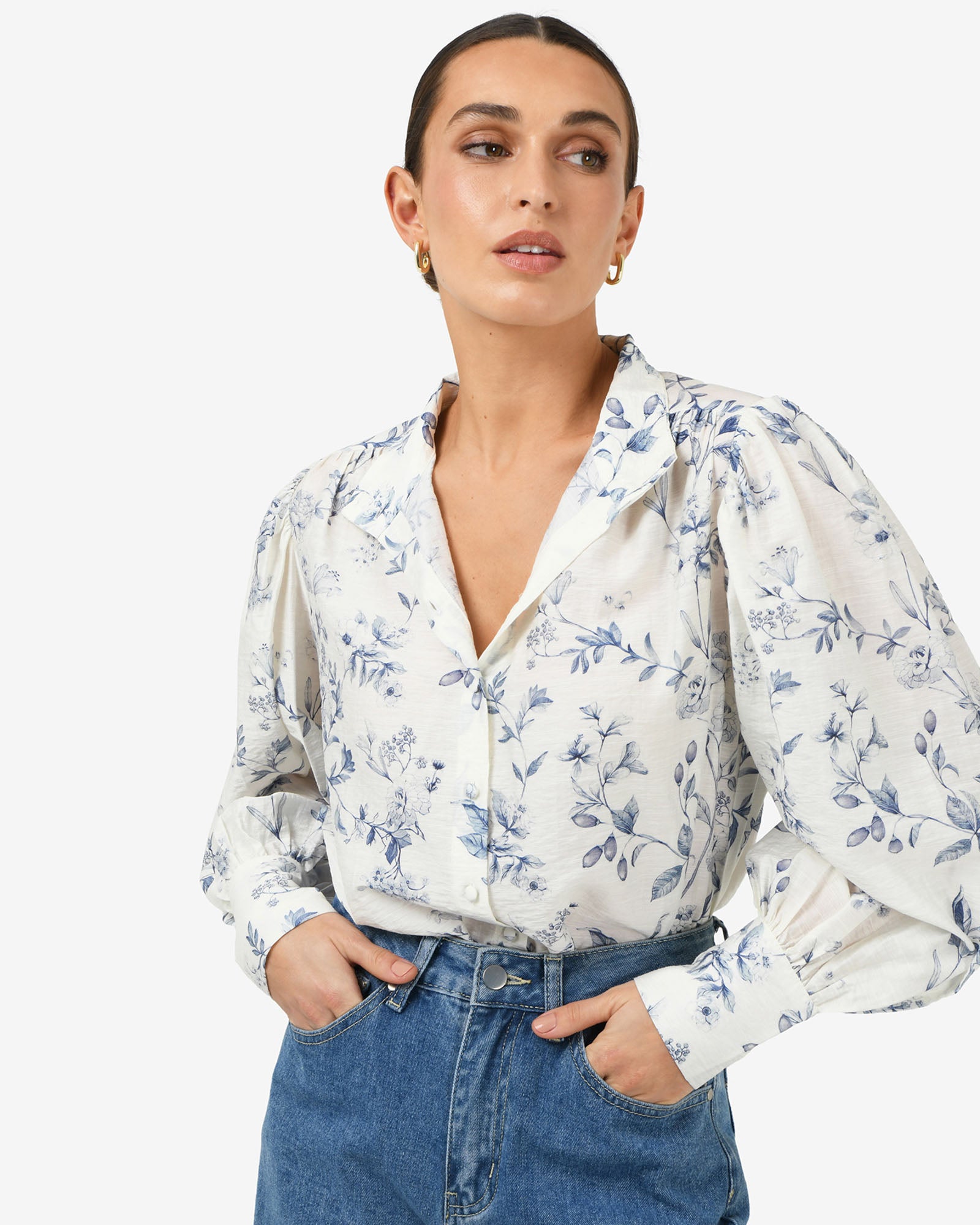 Jasmine Floral Blouse