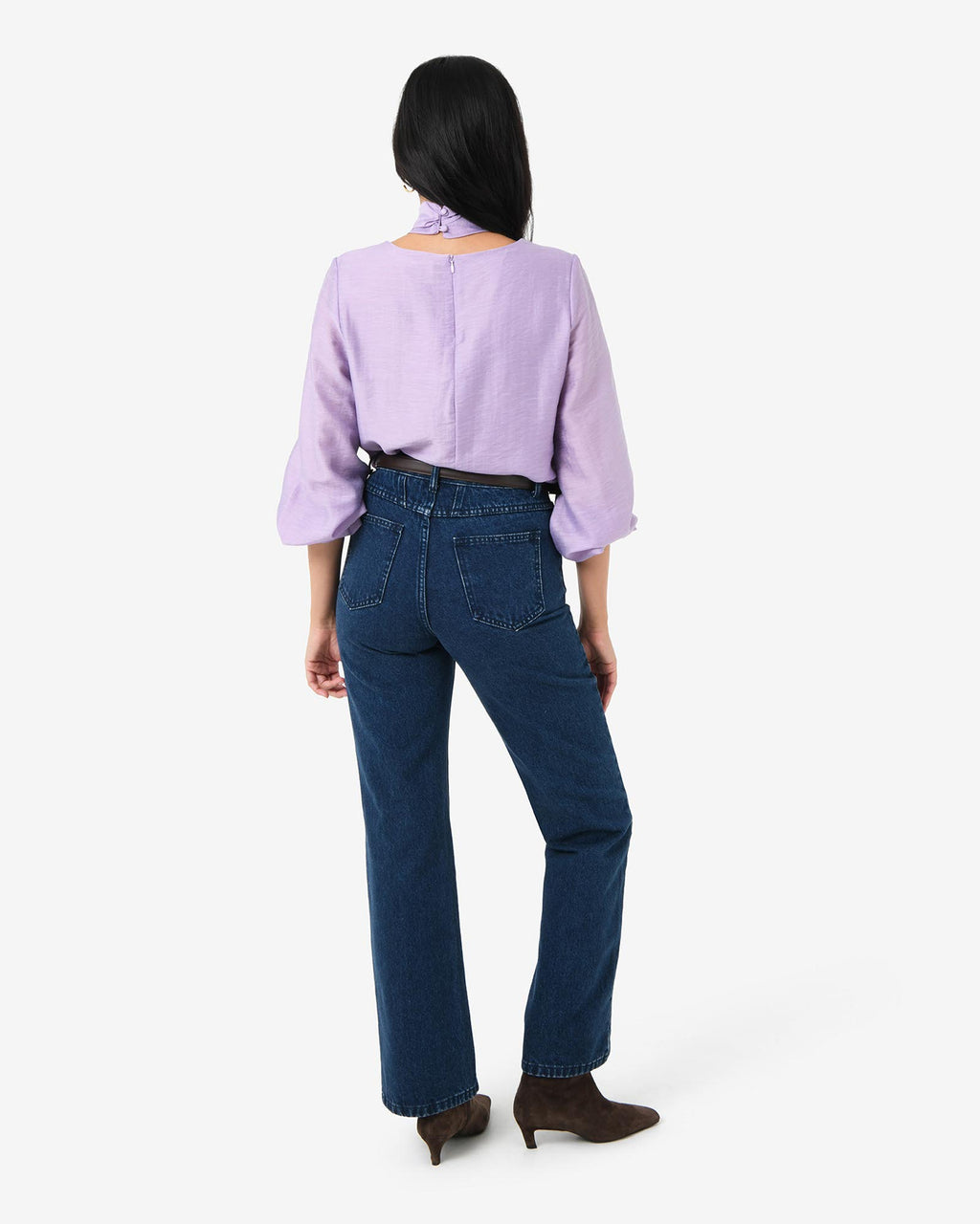 Bellini Twist Neck Blouse