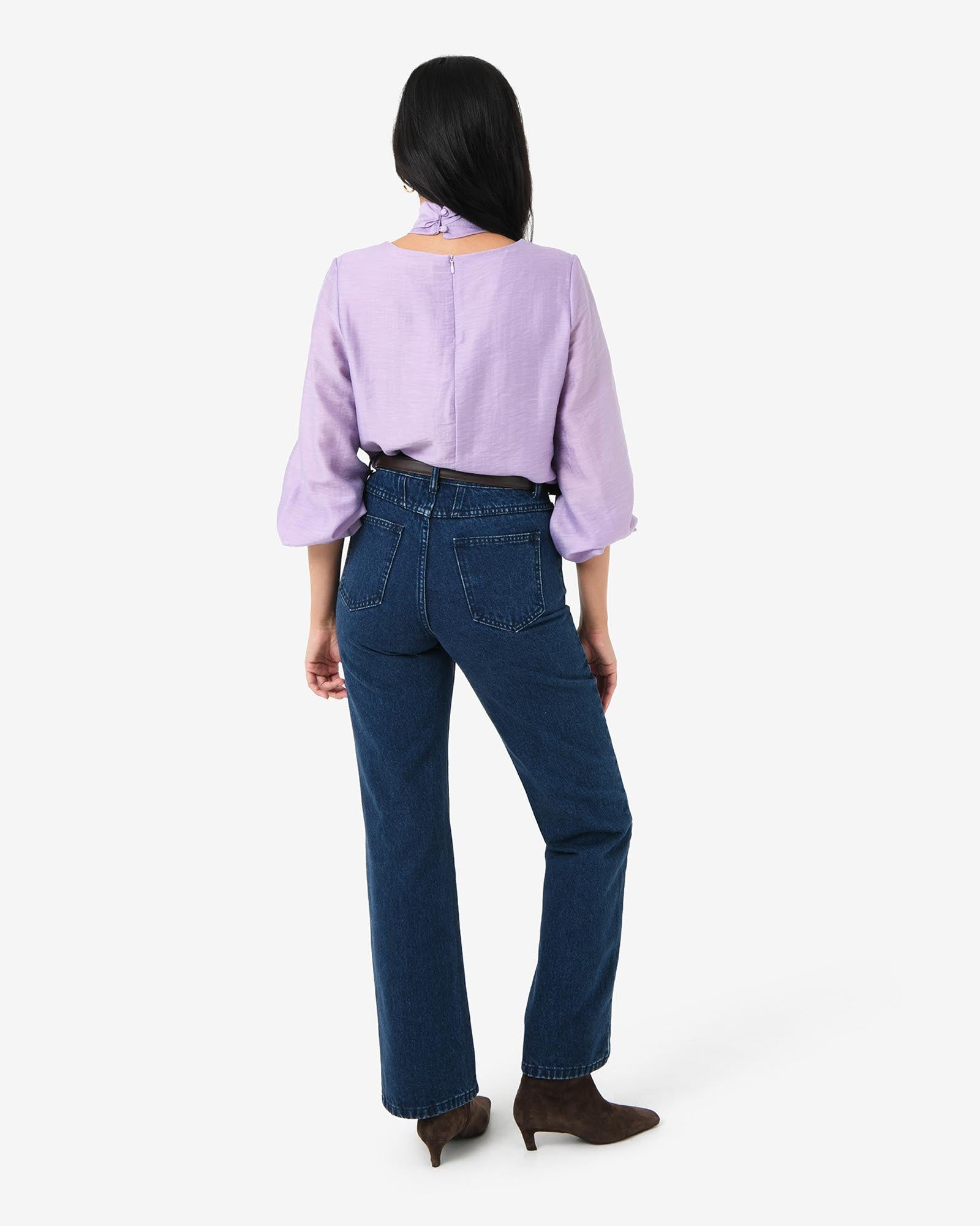 Bellini Twist Neck Blouse
