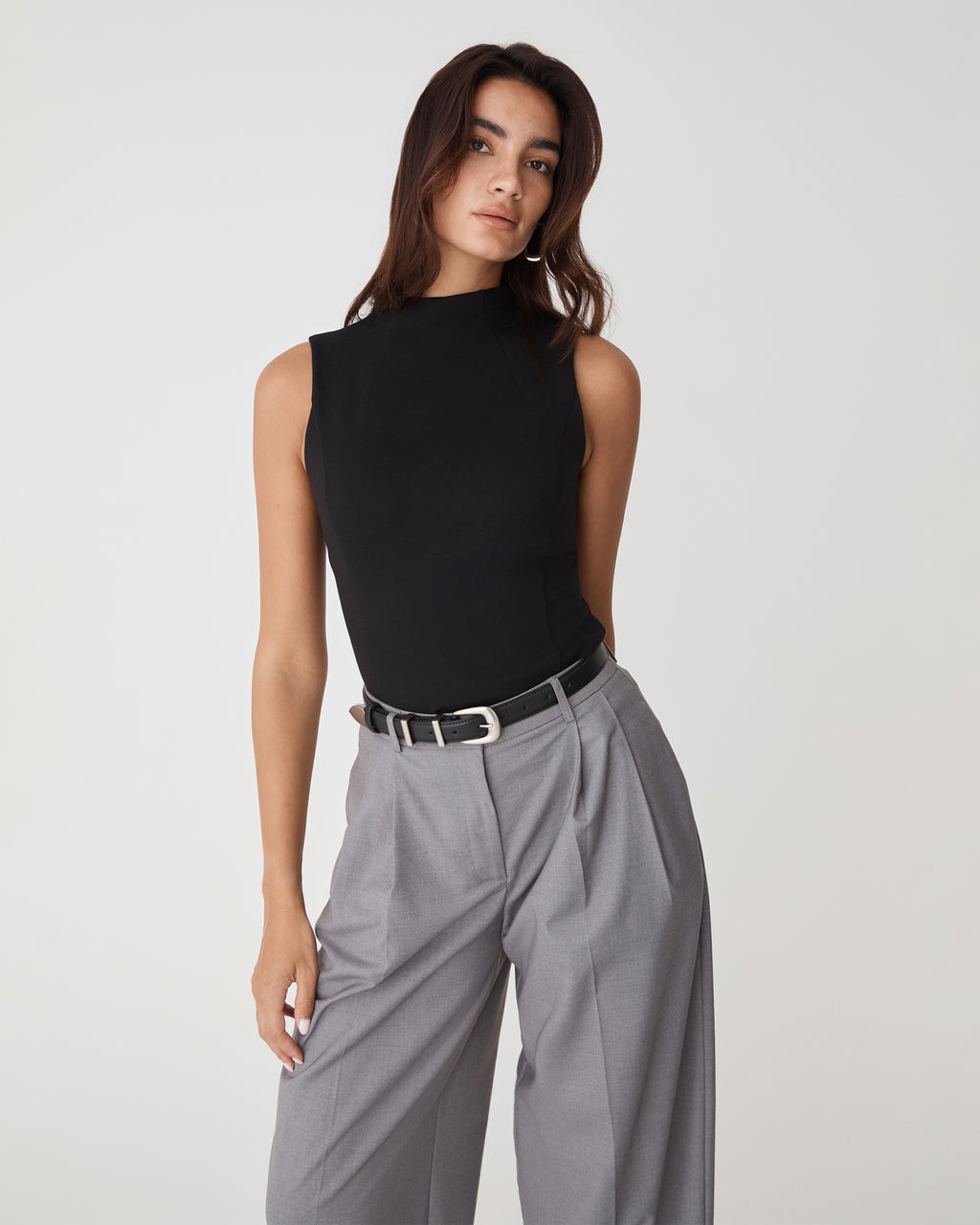 Finnley Structured Ponte Top