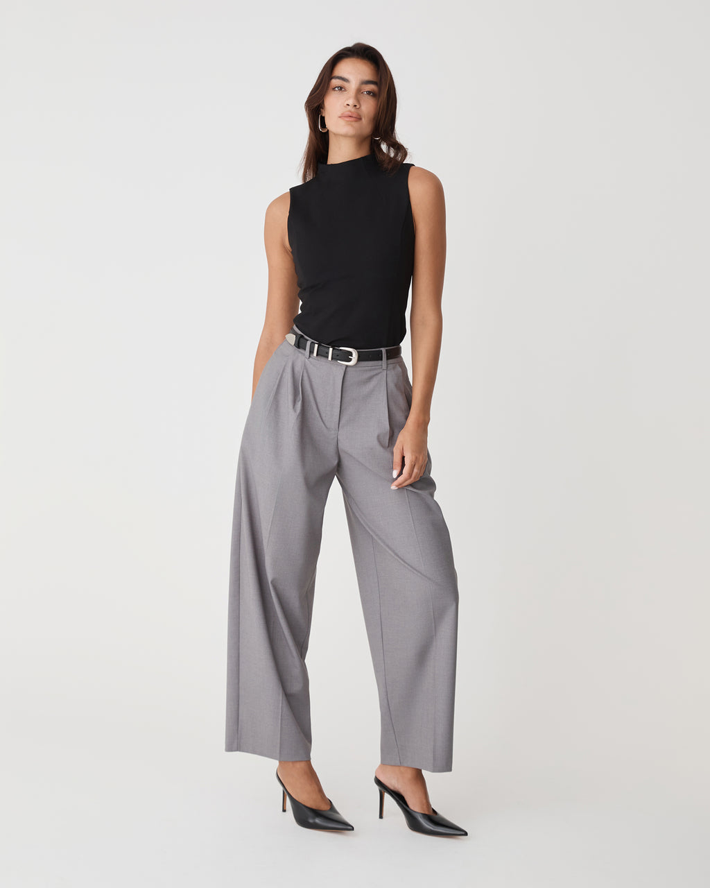 Finnley Structured Ponte Top