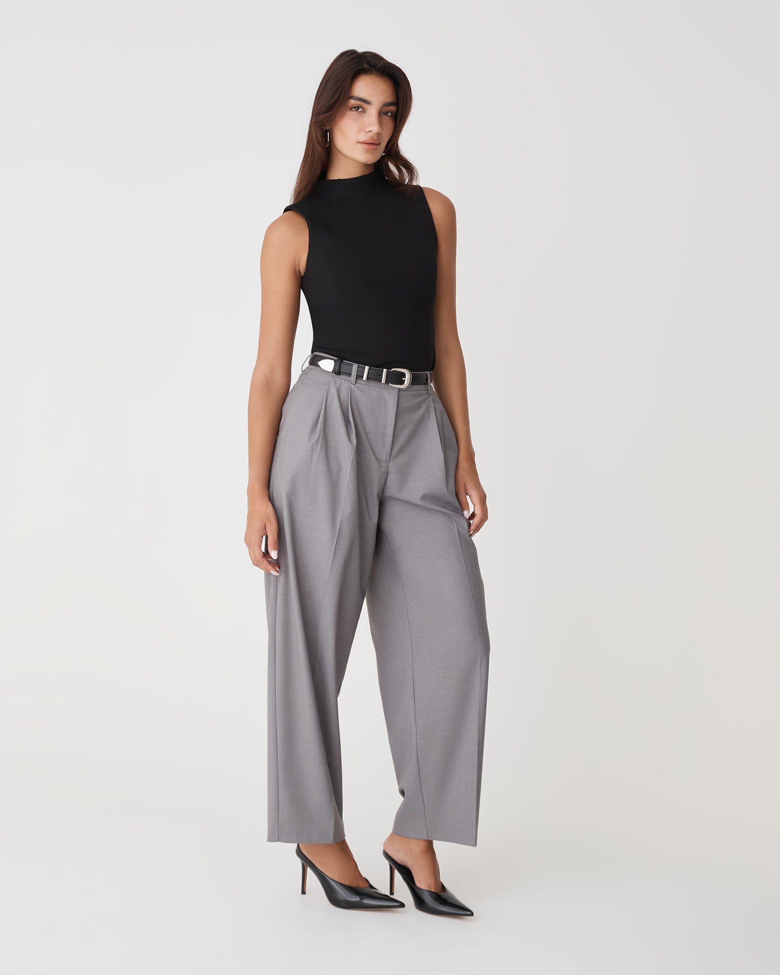 Finnley Structured Ponte Top