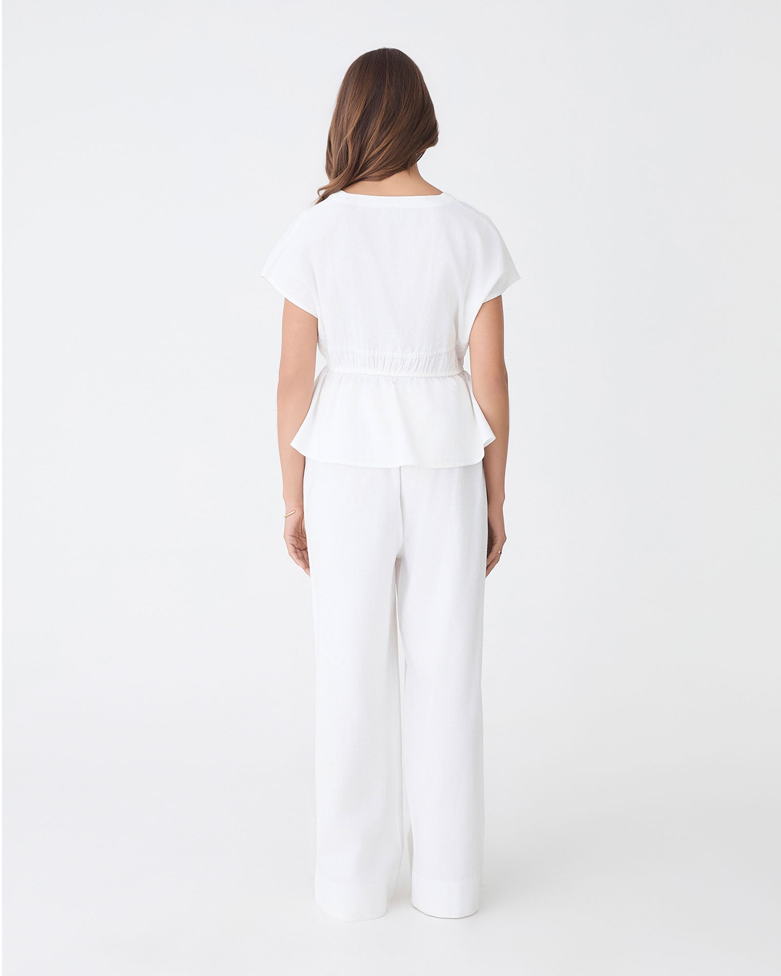 Bronte Cotton Drawstring Top