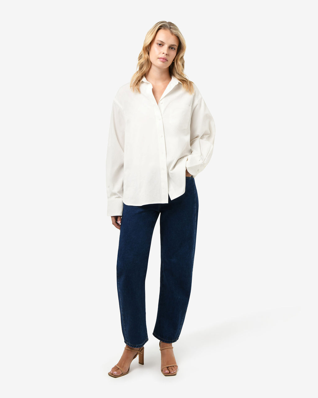 Chicago Oversized Cotton Shirt