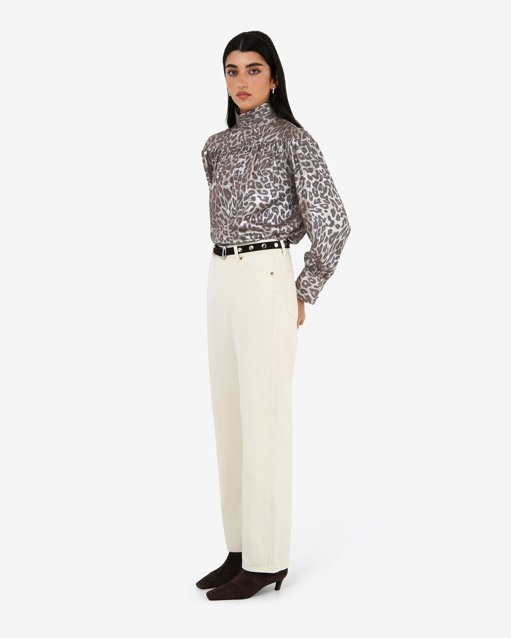 Melisa Gathered Yoke Top