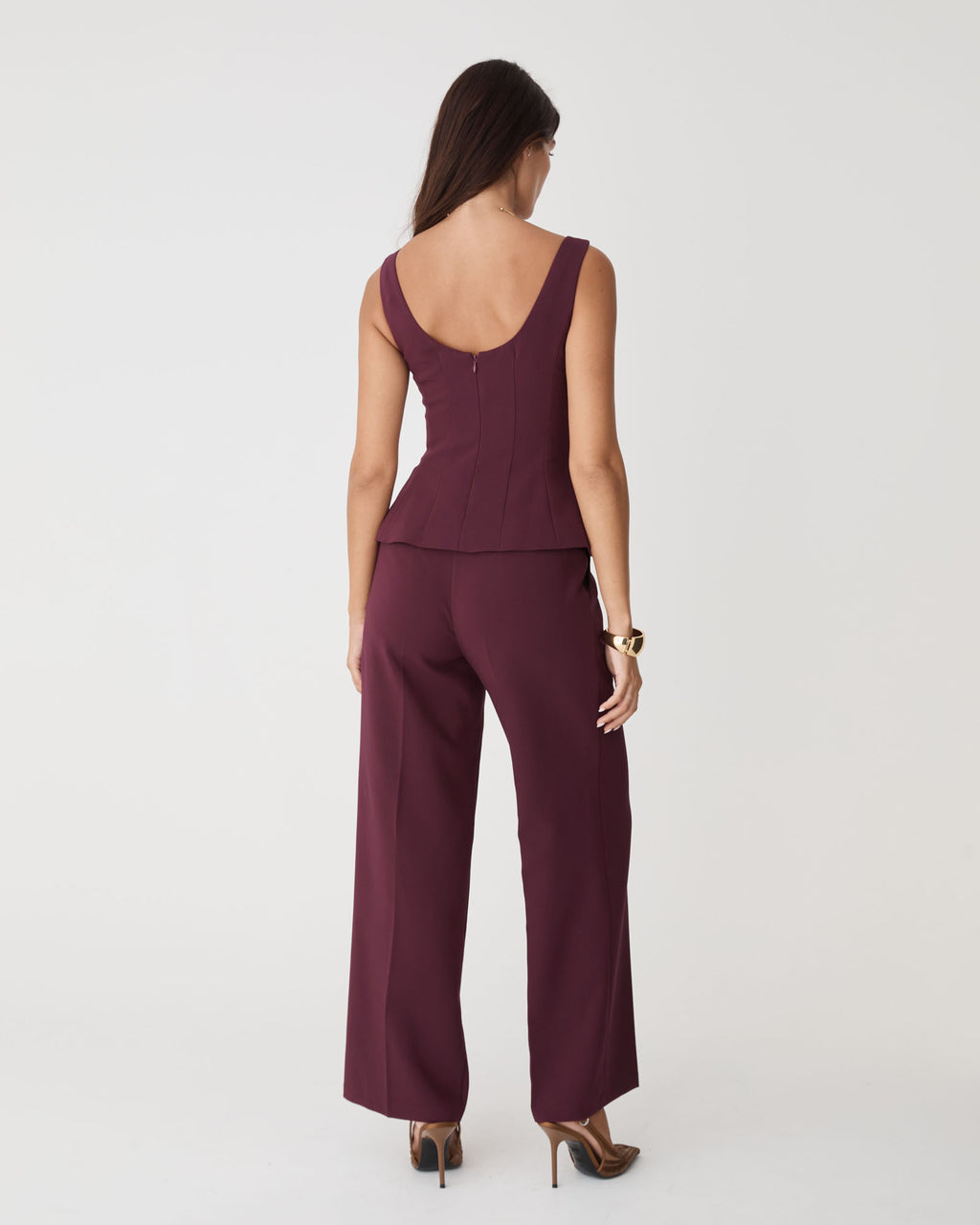 Nikki Peplum Top