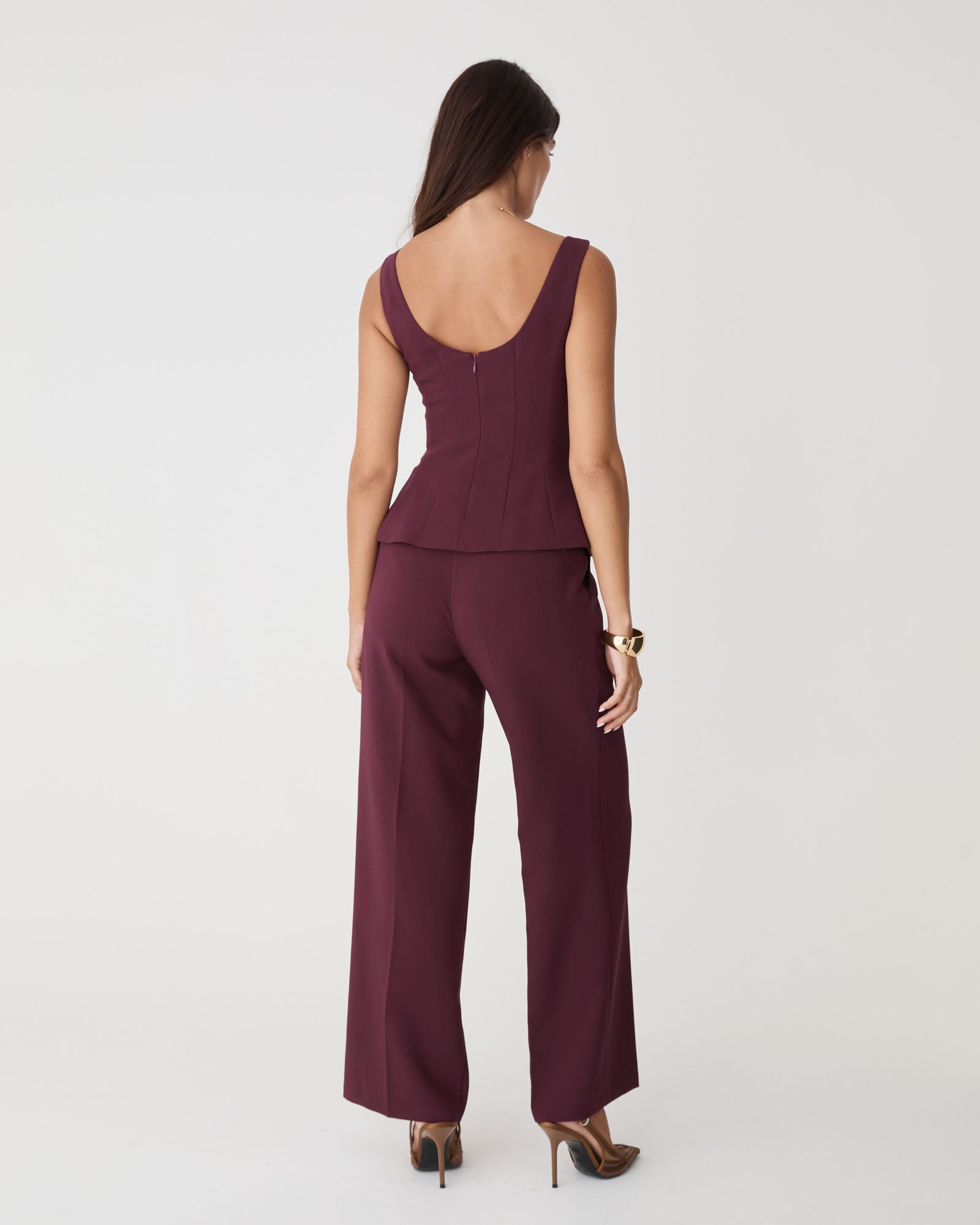 Nikki Peplum Top