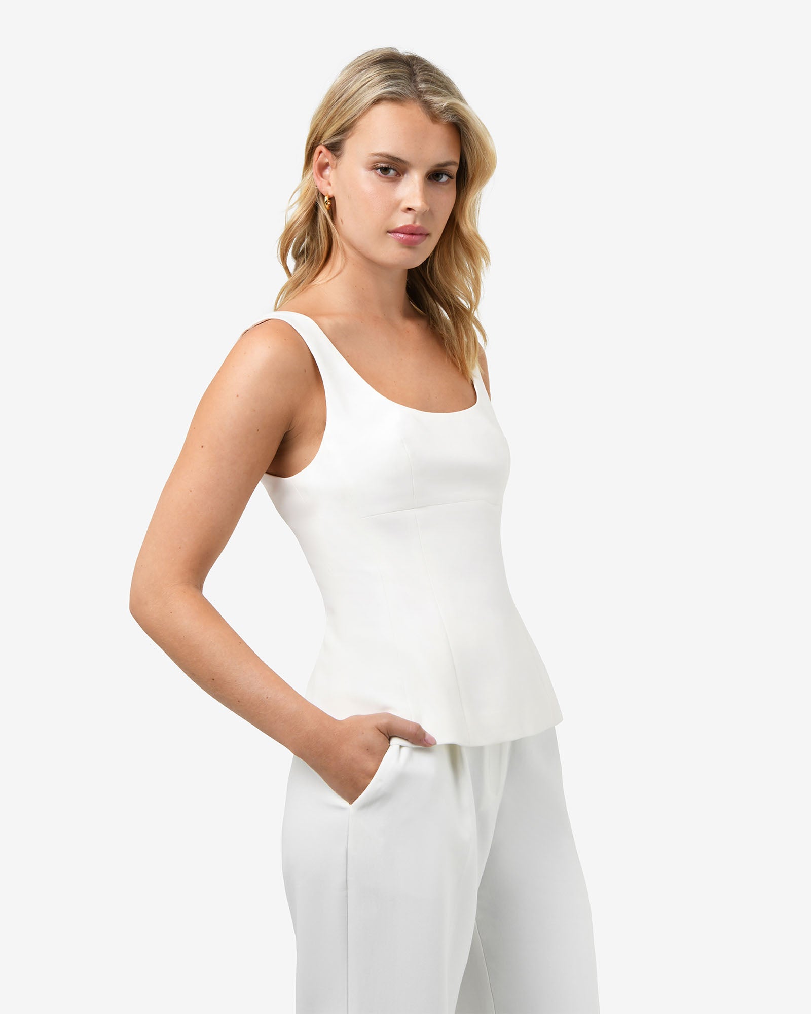 Nikki Peplum Top