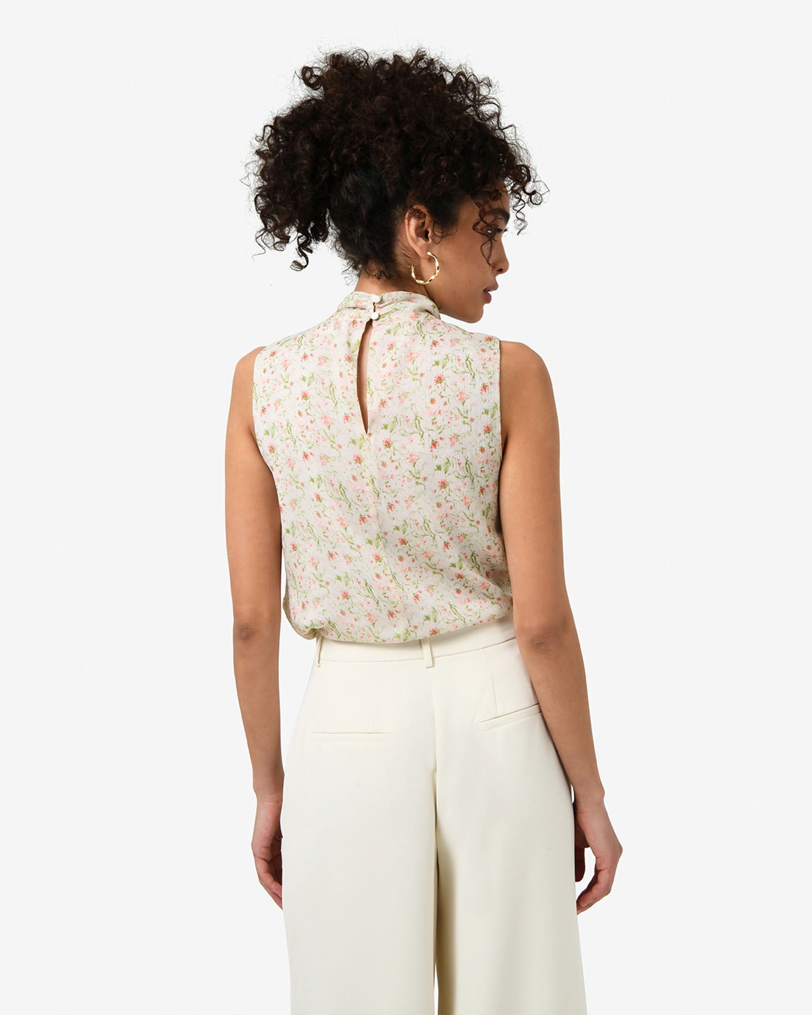 Indy Twist Floral Top