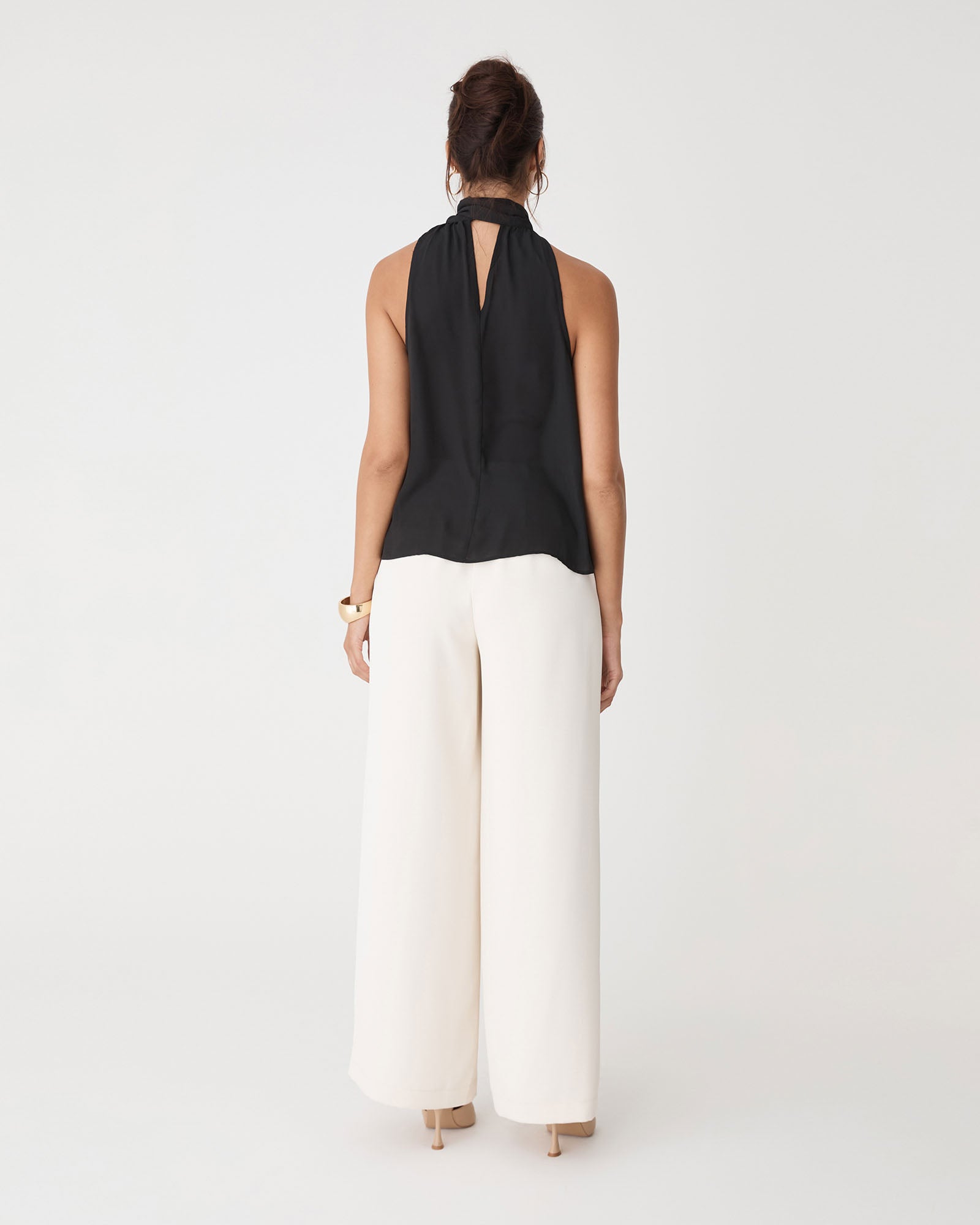 Shelby Draped Sleeveless Top