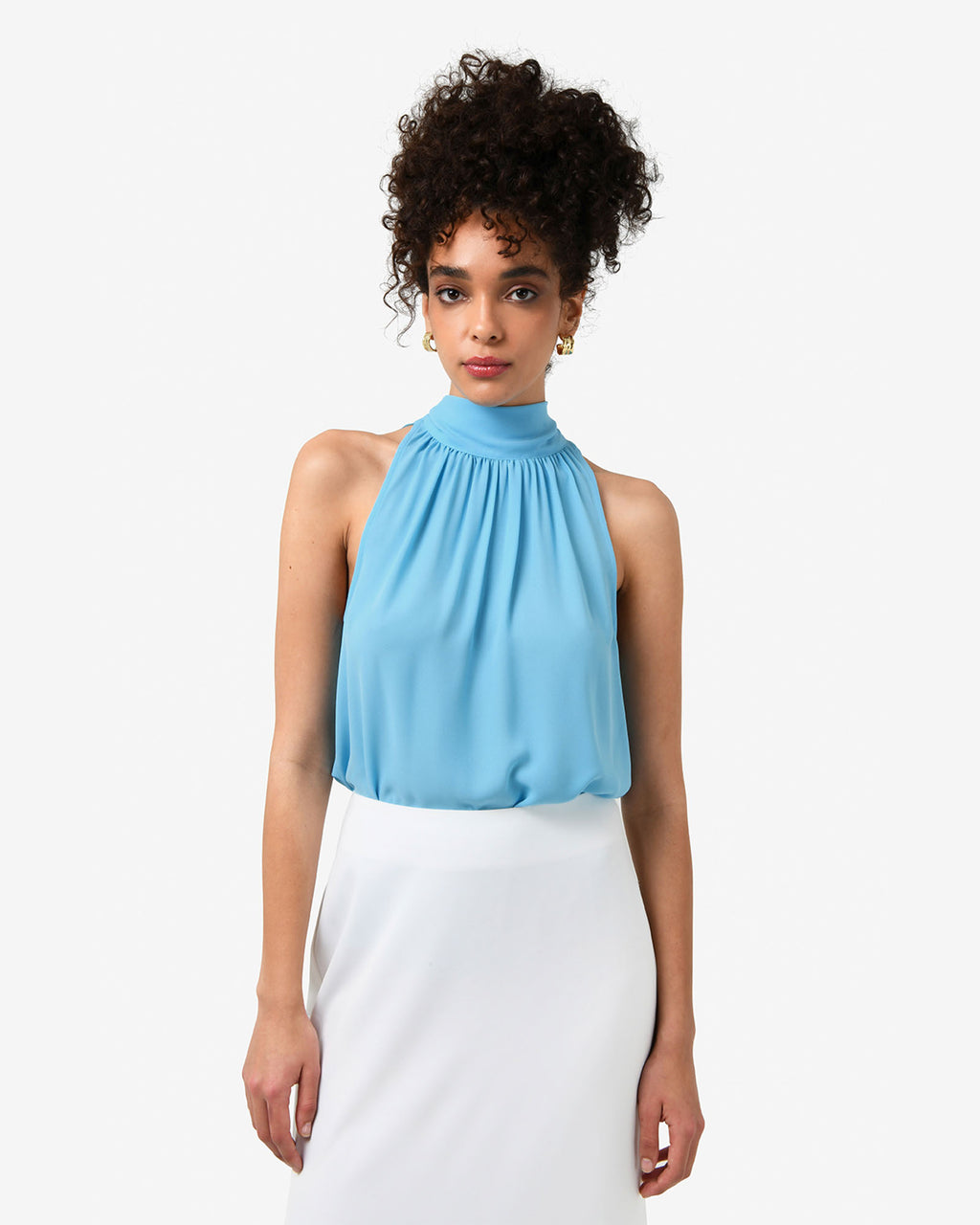 Shelby Draped Sleeveless Top