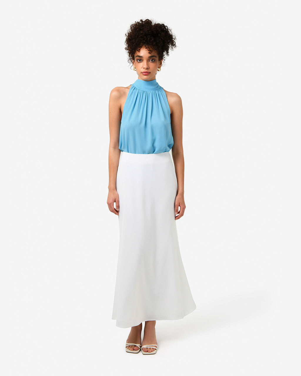 Shelby Draped Sleeveless Top
