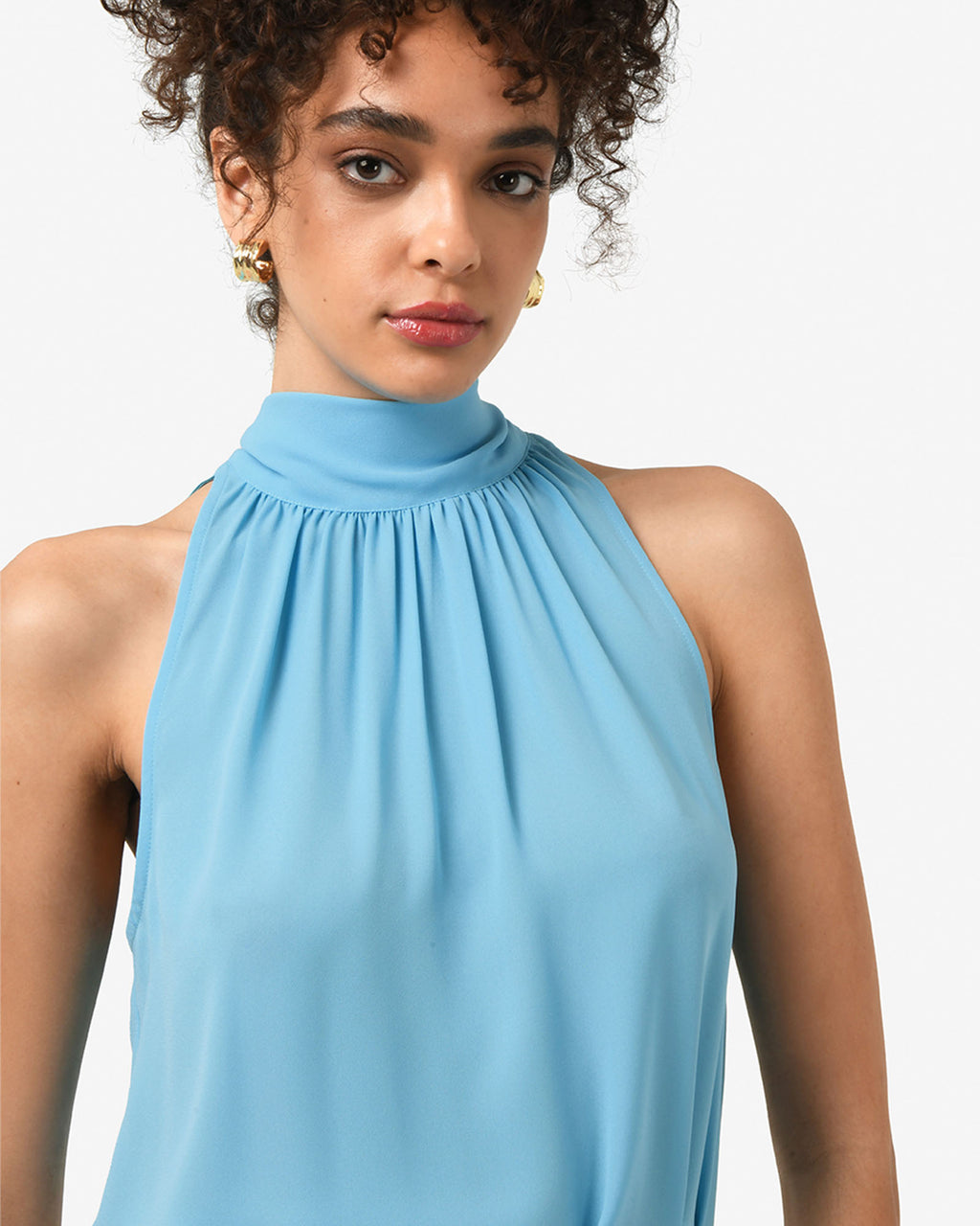 Shelby Draped Sleeveless Top