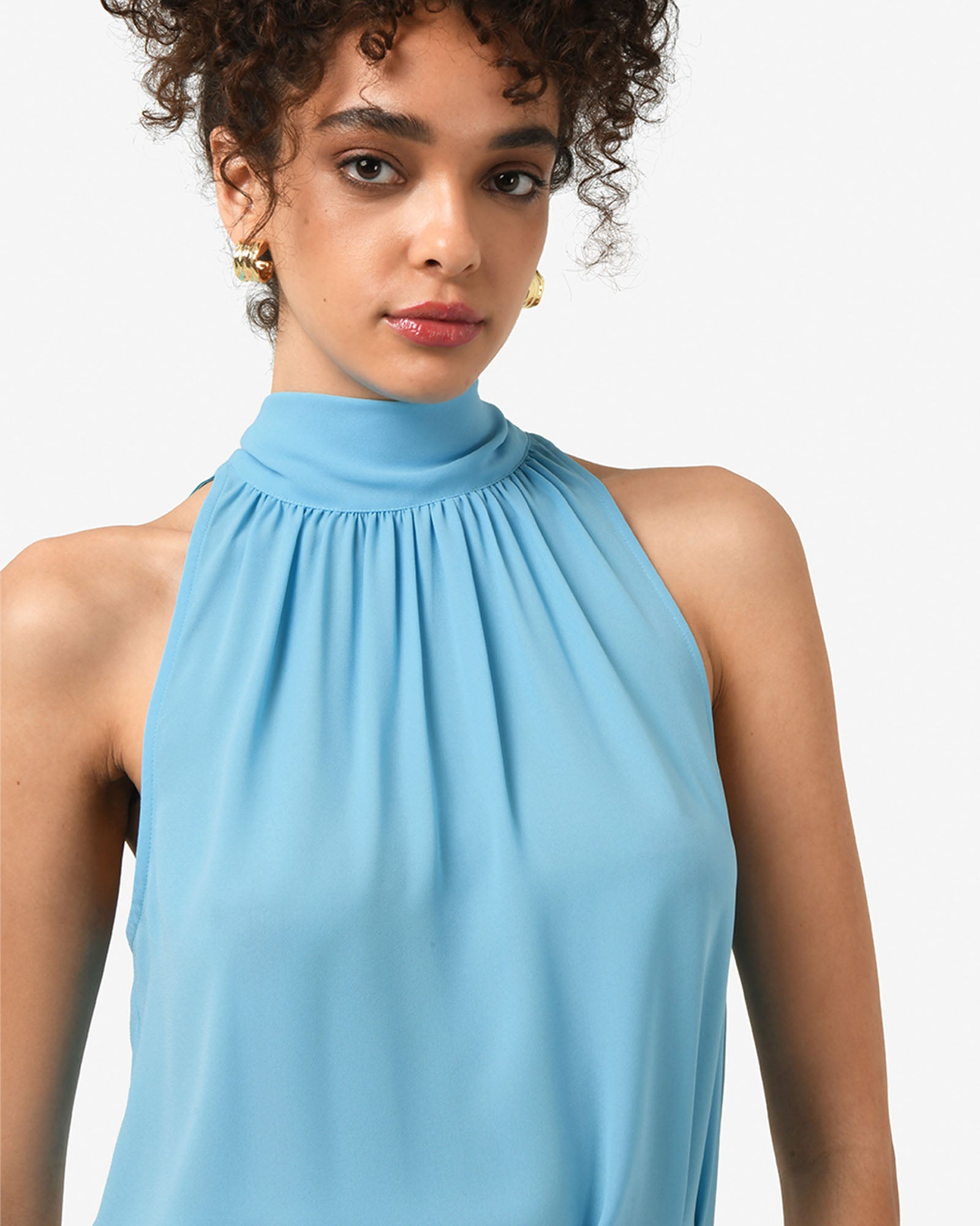 Shelby Draped Sleeveless Top