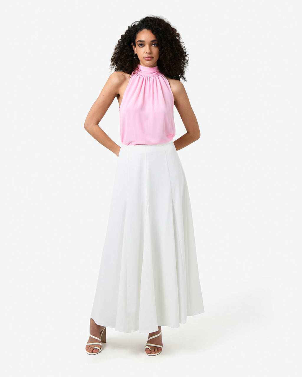 Shelby Draped Sleeveless Top