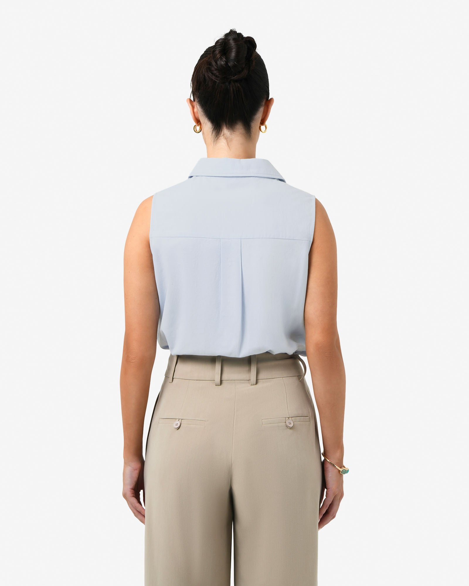 Kia Cotton Sleeveless Shirt
