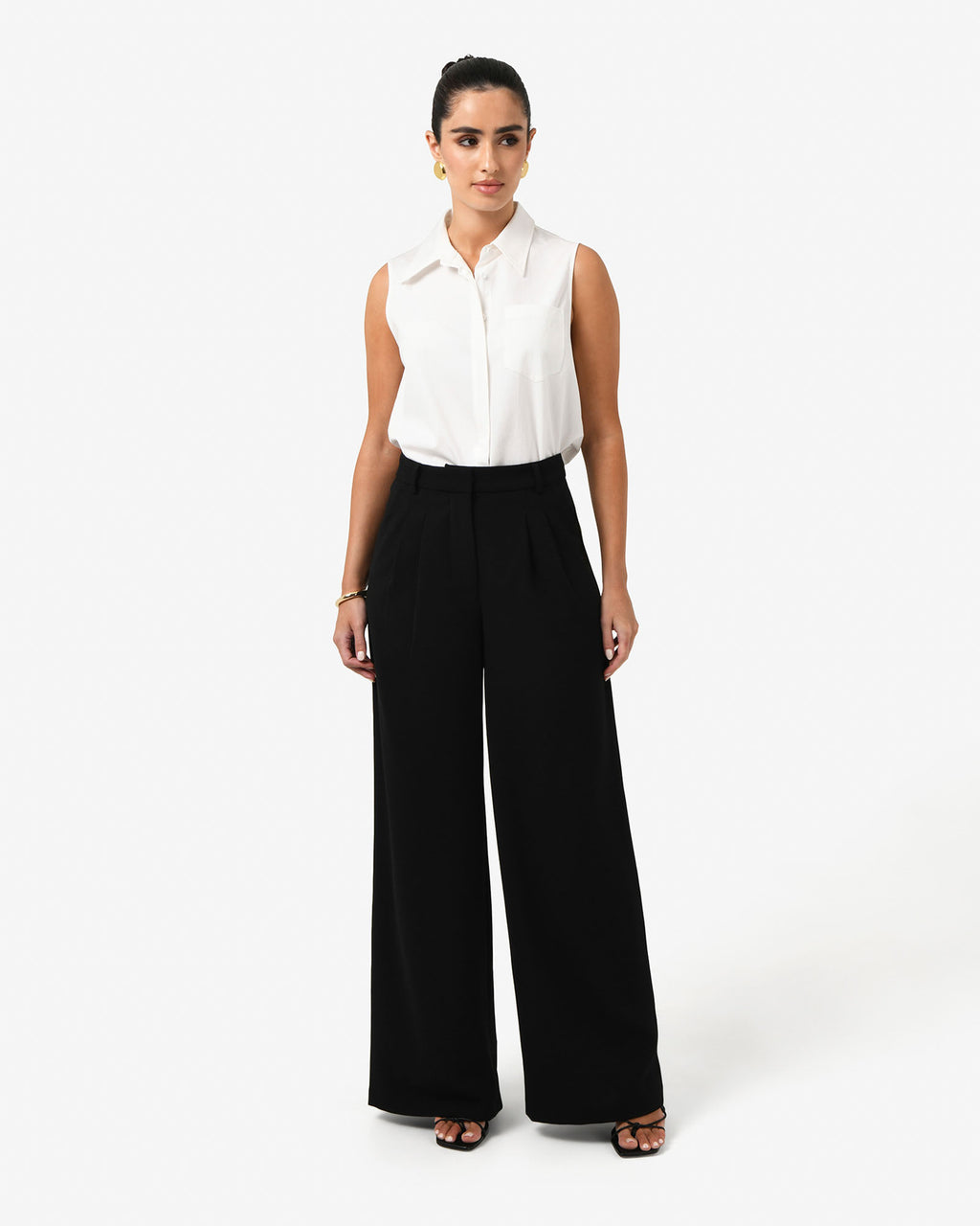 Kia Cotton Sleeveless Shirt