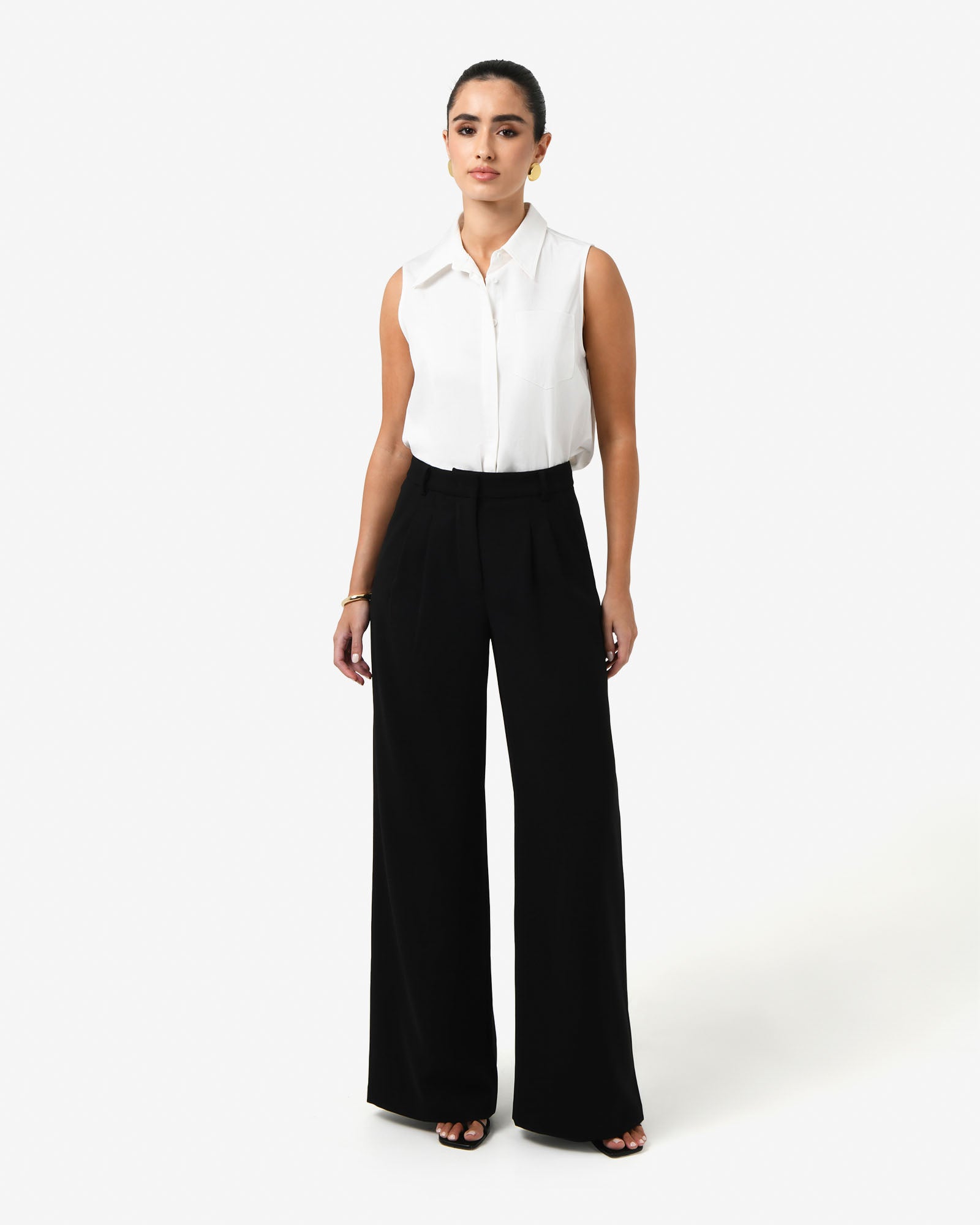 Kia Cotton Sleeveless Shirt