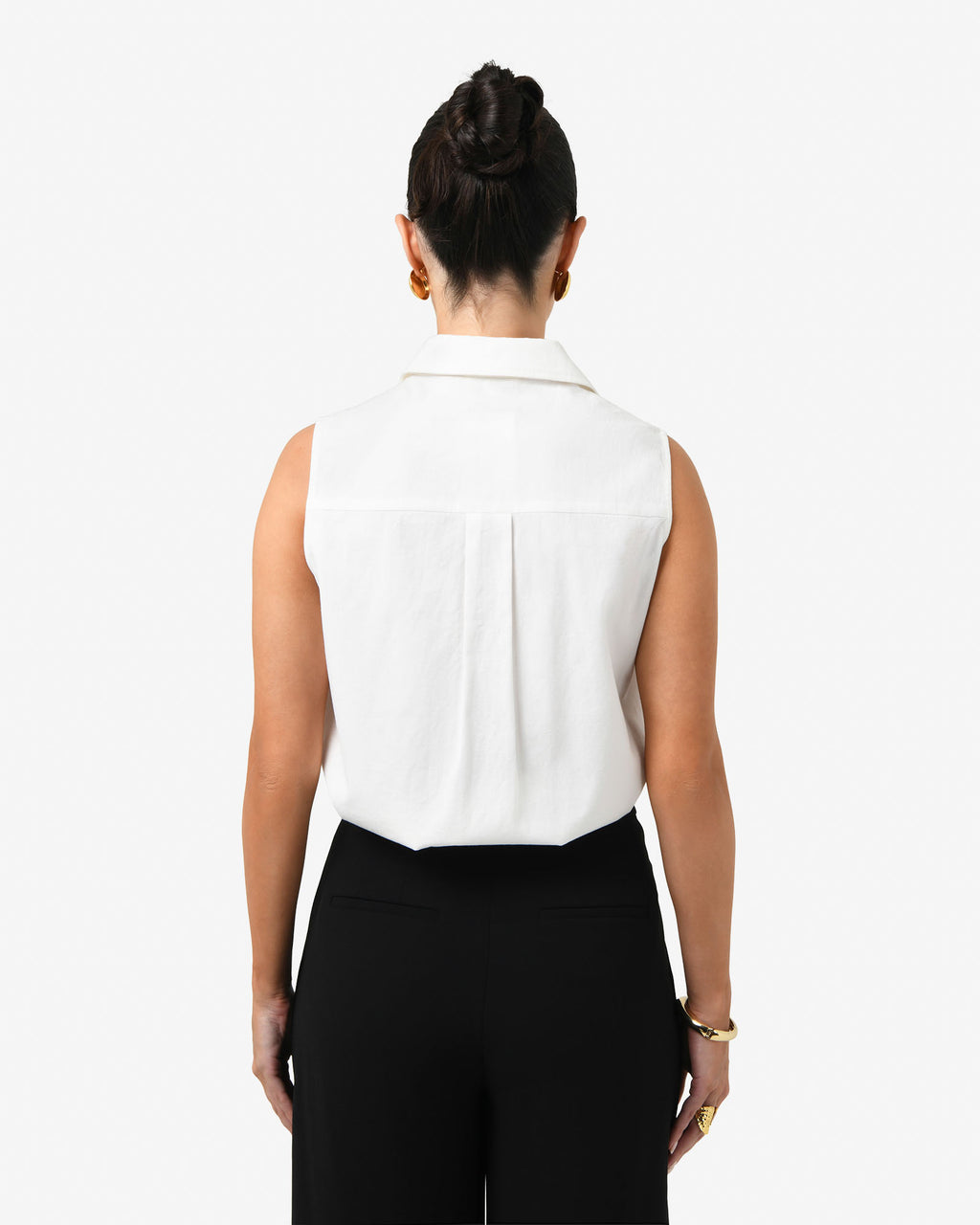 Kia Cotton Sleeveless Shirt