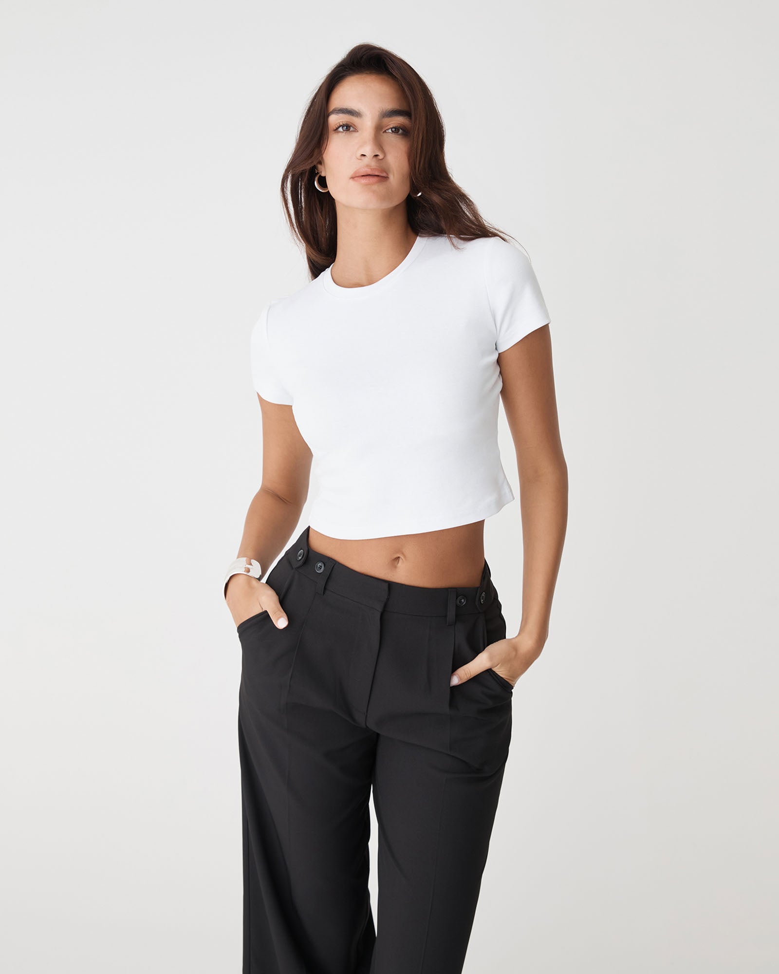 Amy Cropped Baby Tee