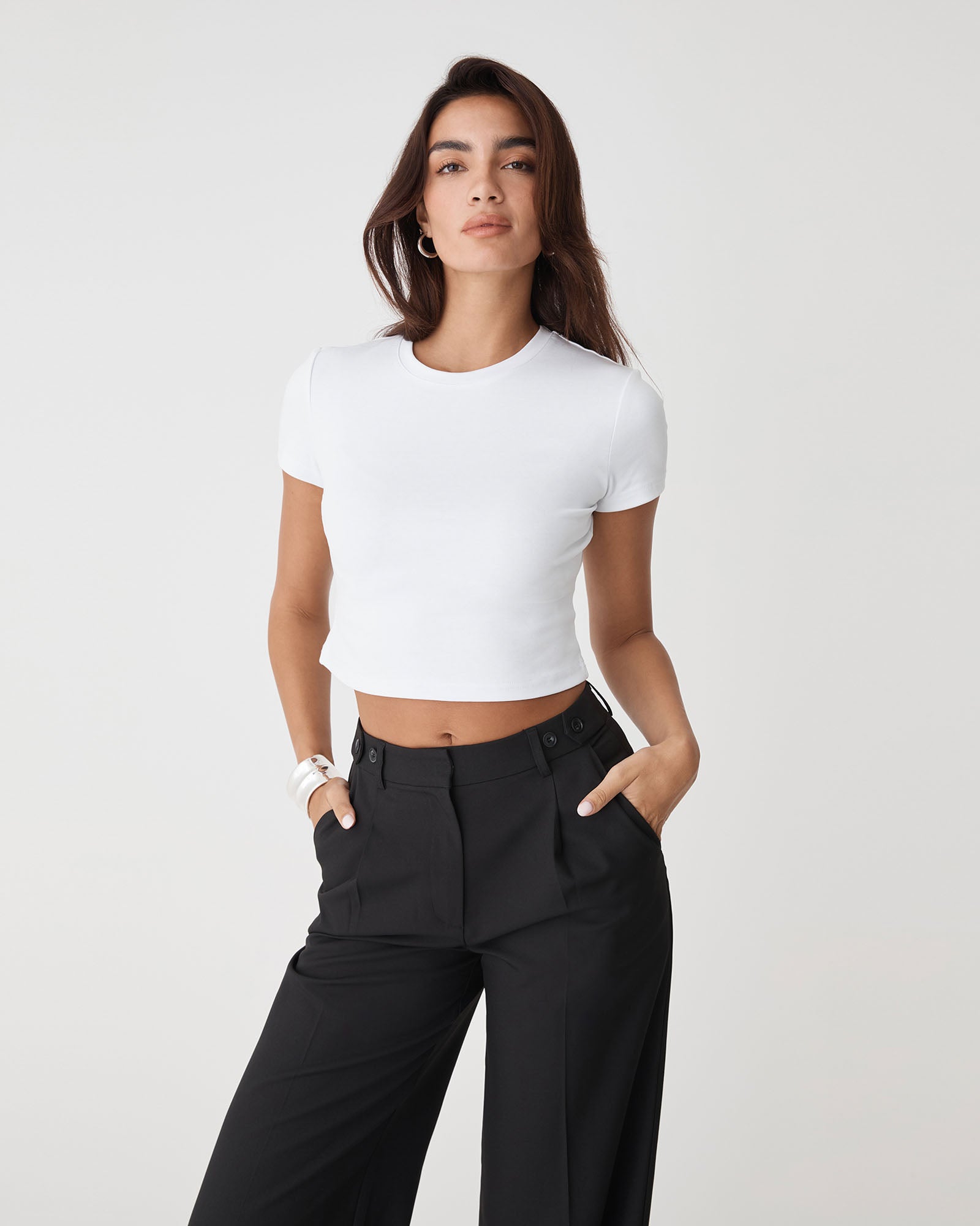 Amy Cropped Baby Tee