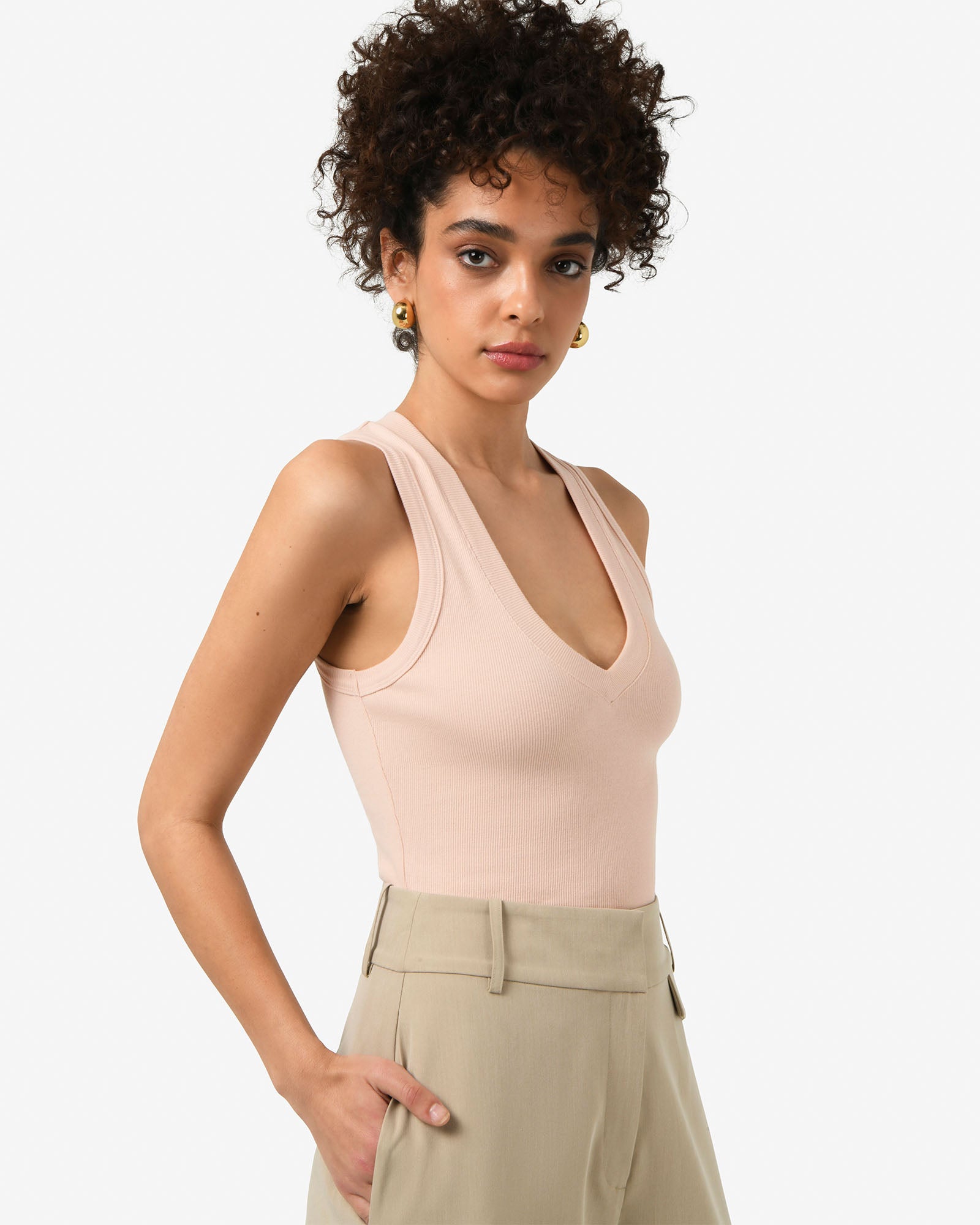 Devon V-Neck Singlet