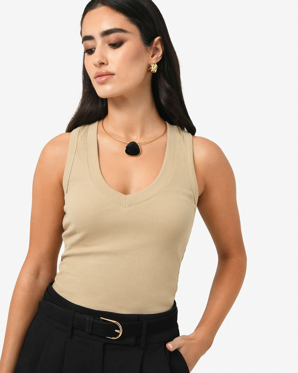 Devon V-Neck Singlet