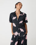 Felicia Floral Satin Shirt