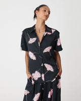 Felicia Floral Satin Shirt