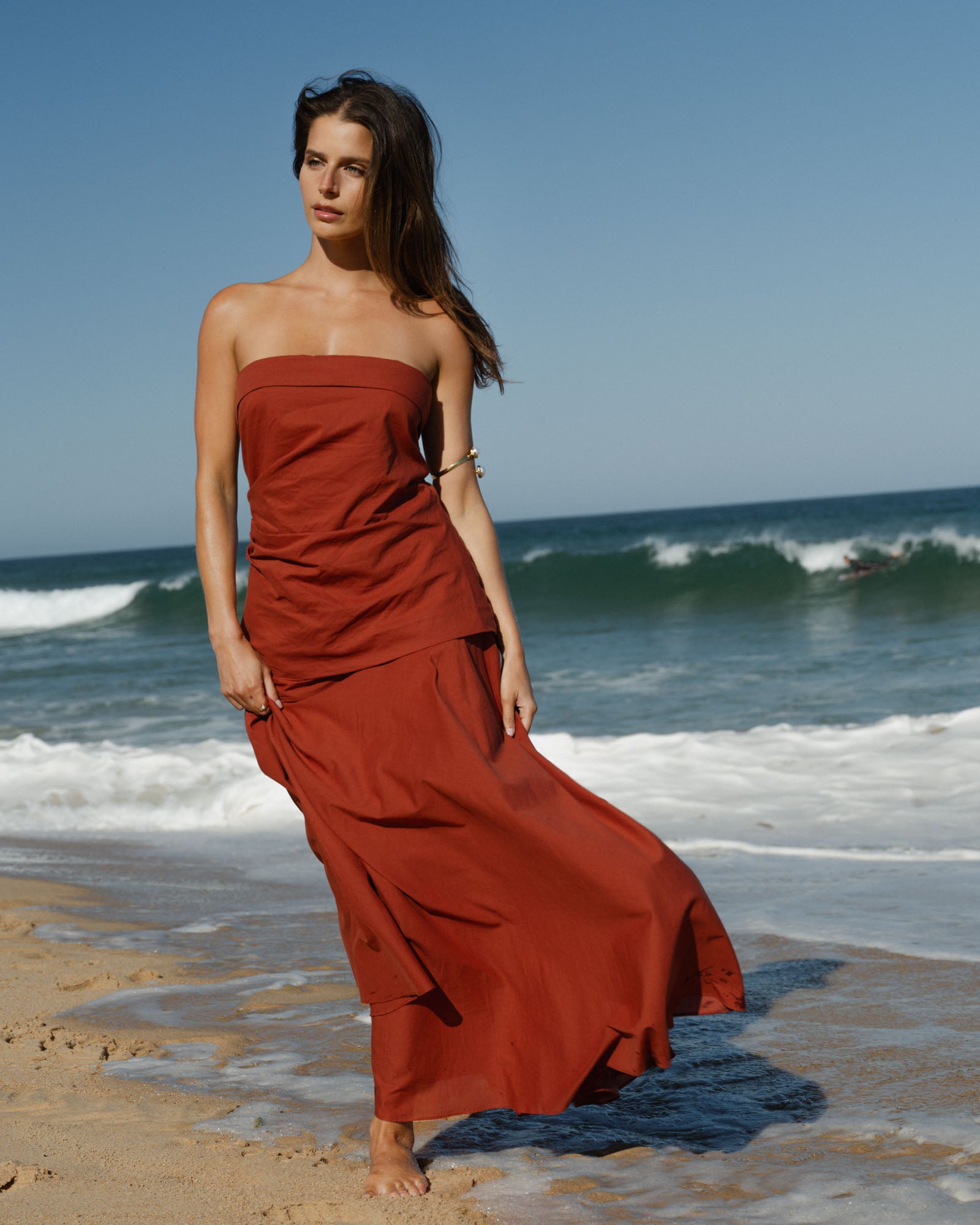 Deb Cotton Strapless Tunic