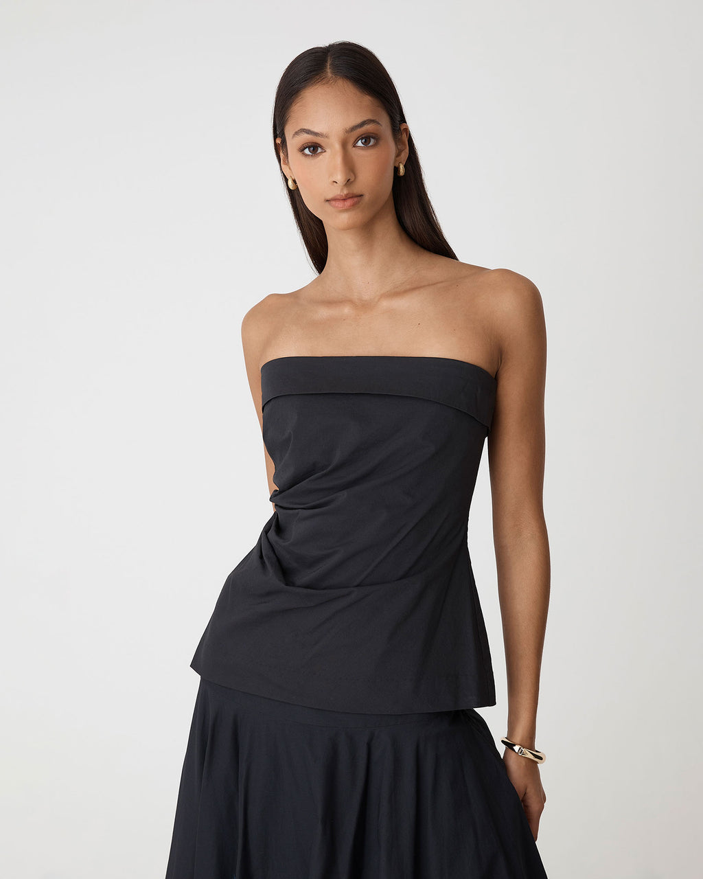 Deb Cotton Strapless Tunic